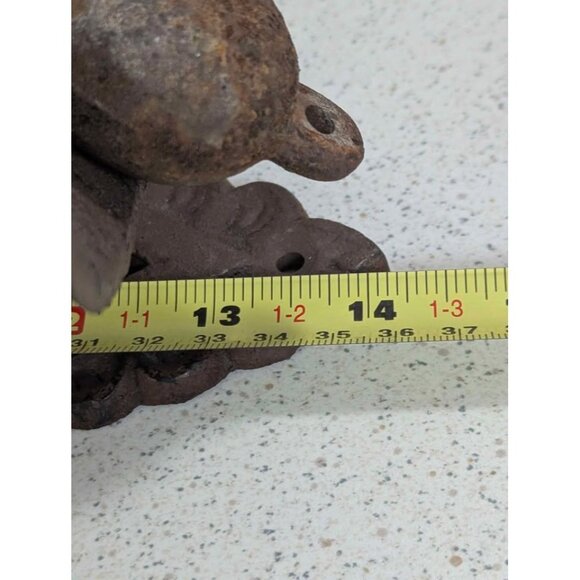 Brass and Cast Bell with Bird - Picture 7 of 8